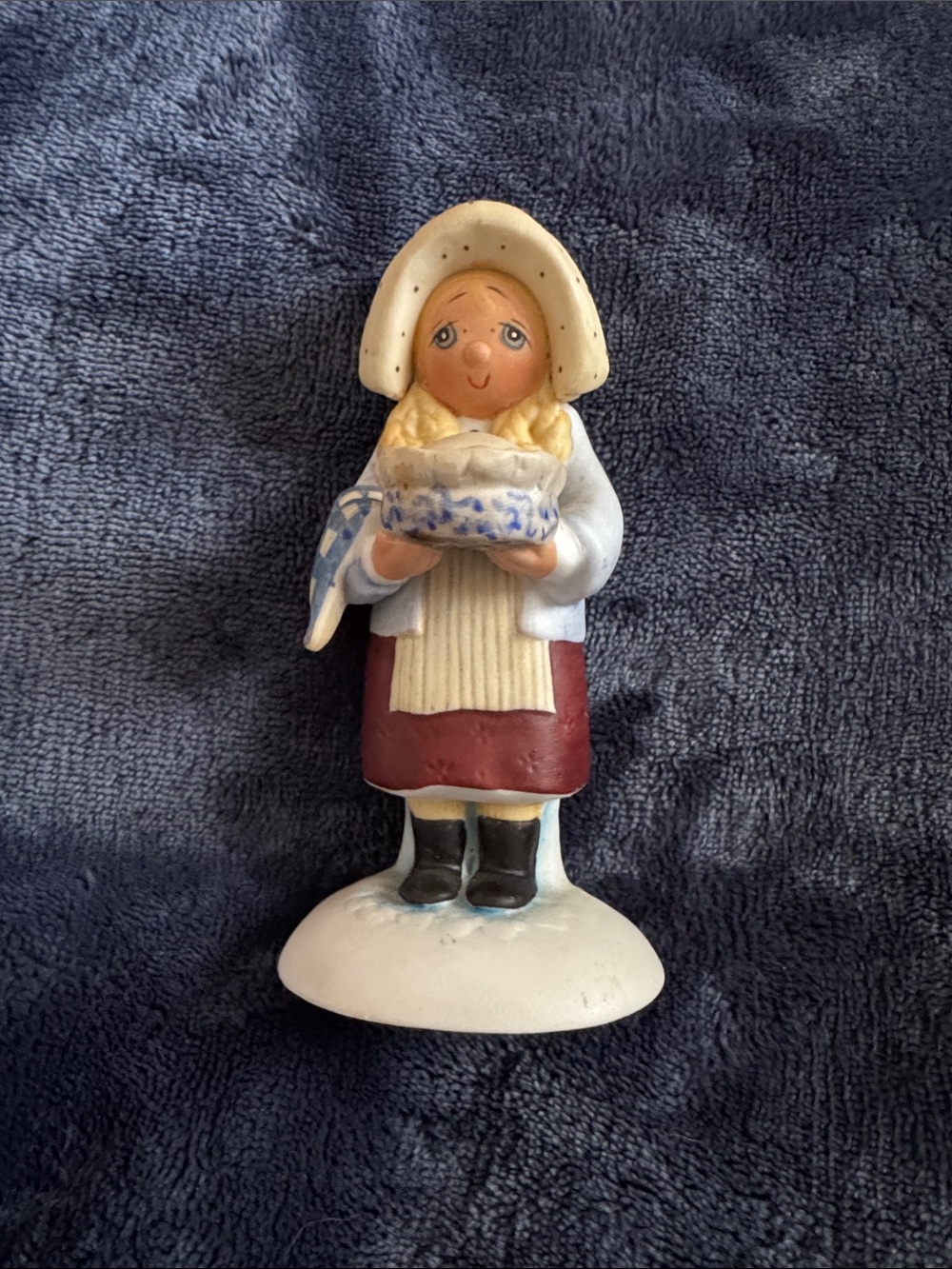 Enesco Jenny Figurine 4" County Fair Collection 1984 E5279